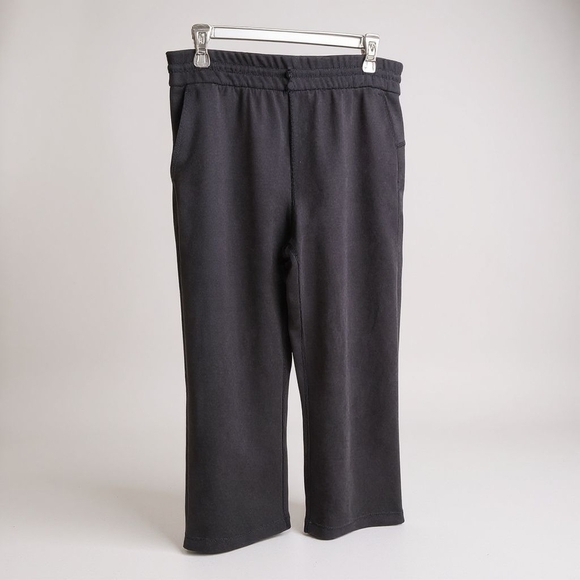 Lululemon Softstreme High Rise Straight Leg Crop Pants Black 8 - Picture 6 of 7